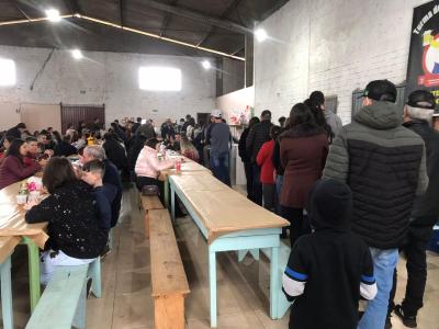 Conselho da Comunidade realizou o 1Âª AlmoÃ§o Beneficente SÃ£o Miguel Arcanjo.